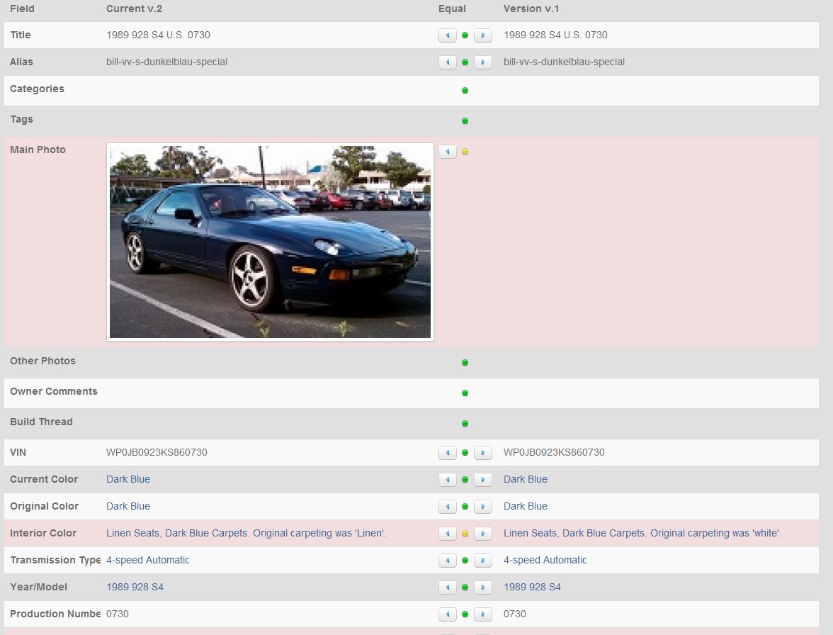 version compare